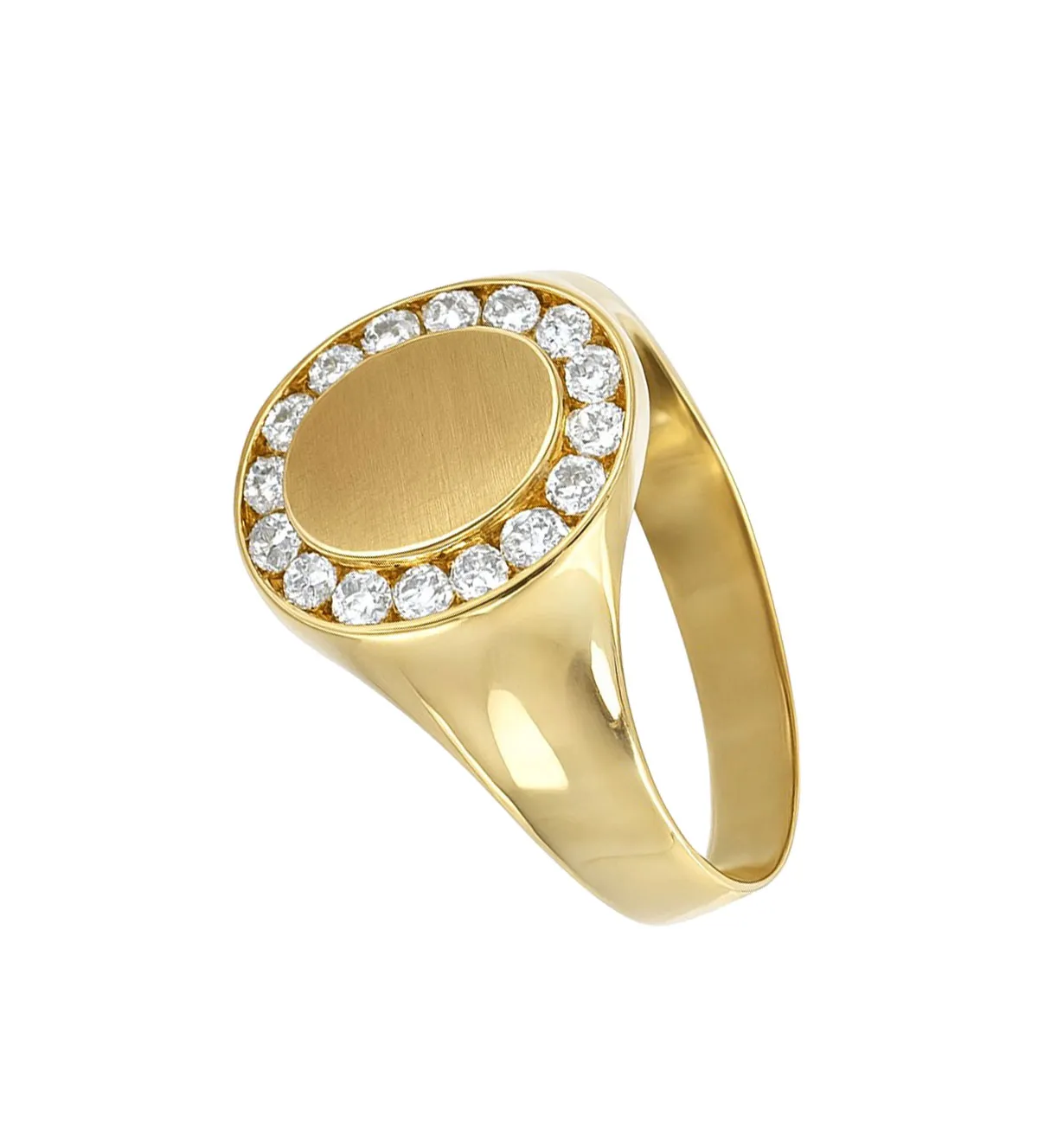 Anillo de oro tipo sello con circones 170_SE007008 anillo de oro sello con circones 170_SE007008_01