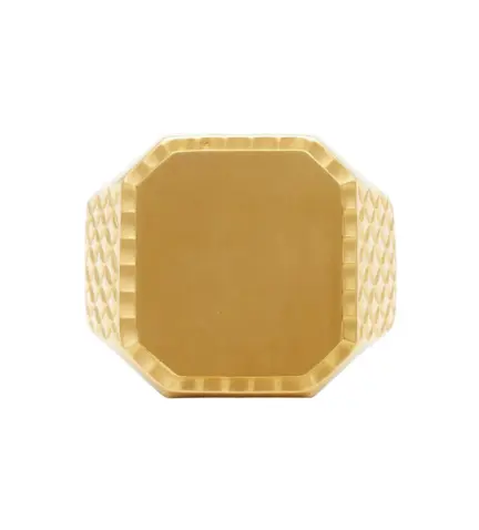 anillo de oro sello de hombre para grabar 037_027-T