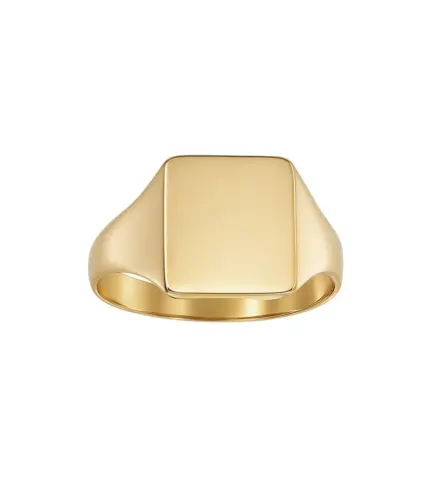 anillo de oro sello parabar niño mujer 131_J