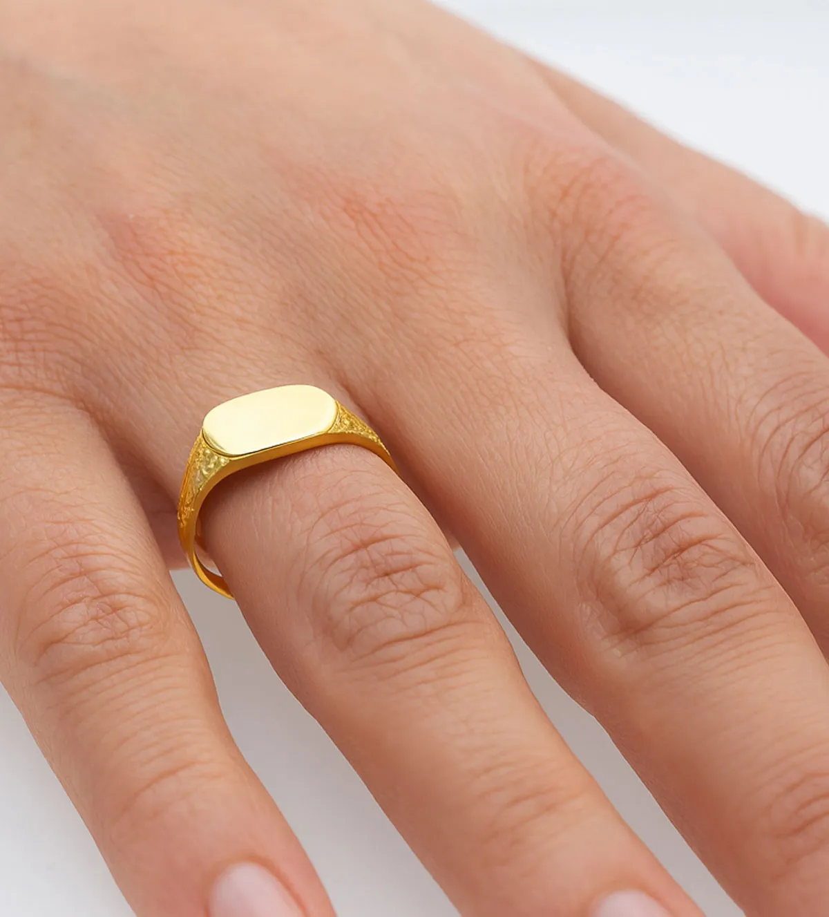 Anillo de oro macizo sello para grabar 131_S-1 anillo de oro tipo sello macizo para grabar 131_S-1_11