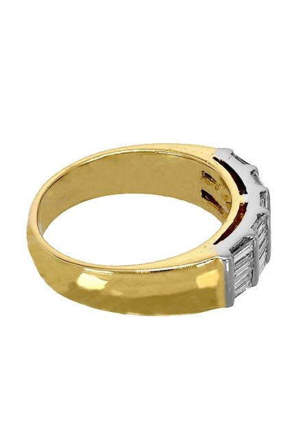 Anillo de pedida oro bicolor con diamantes venta online al mejor precio 115_019