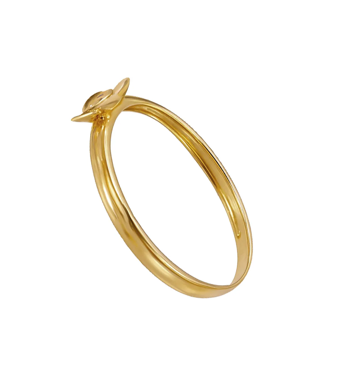 Anillo de compromiso oro amarillo con diamante 037_11440103 anillo-decompromiso-oro-y-diamante-natural-037_11440103 foto lateral