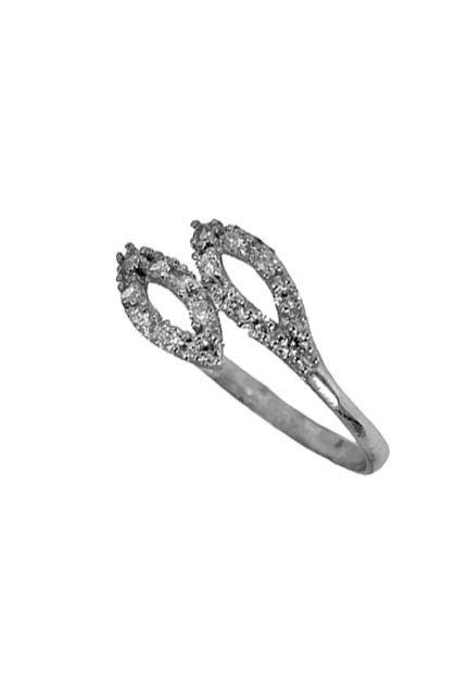 Anillo oro blanco con circonitas - foto 3 - rfcia.002_52901-SB