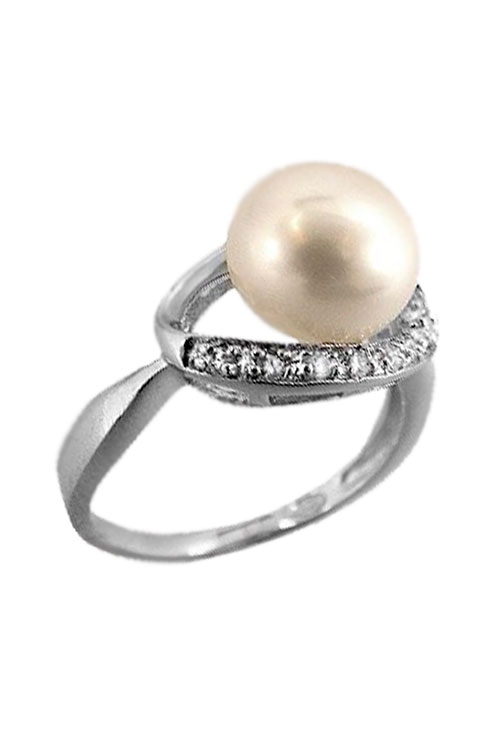 Anillo plata circonitas y perla cultivada 271_PANI378 anillo plata de ley con perla cultivada y circonitas 271_PANI378