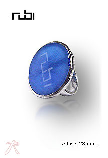 Anillo plata ley sortija con piedras rfcia.103_NSR497A