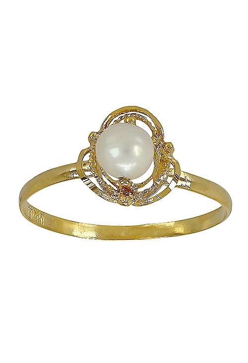 Anillo oro amarillo 18k y perla cultivada para niña 002_2108-S Anillo 1ª Comunión. oro amarillo y perla cultivada. 002_2108-S joyas baratas