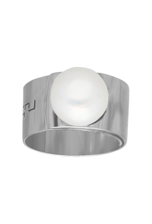 Anillo plata ley y perla cultivada 103_SR917 Anillo plata ley sortija con piedras rfcia.103_SR917