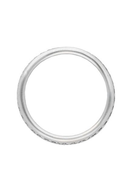 anillo de acero marca fossil al número 19 compralo muy barato precio por debajo de su costo vista cenital 184_82384040-510_01