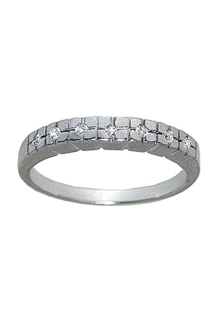 Anillo de compromiso media alianza plata con diamantes 078_2S070718AG a precios baratos