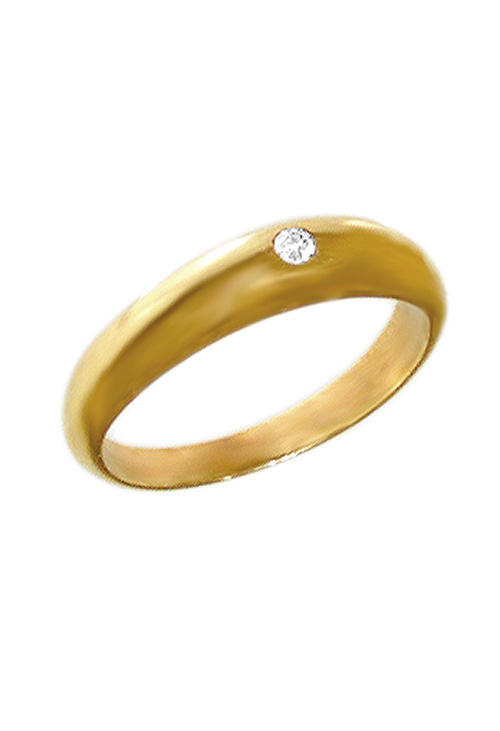 Anillo de compromiso oro amarillo 18 ktes con diamante. 083_024 venta online a precios baratos