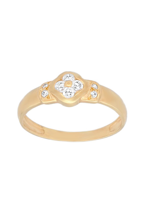 anillo de oro amarillo 18 kilates para niña foto principal 234_1J846S