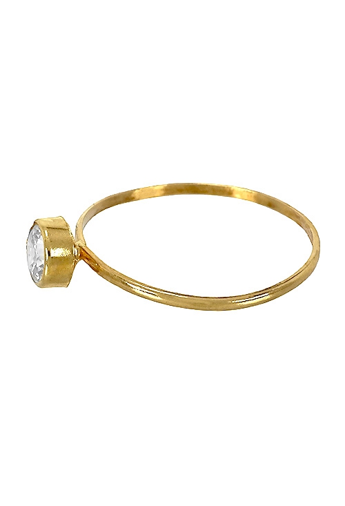 anillo de oro con circonita para niña. 052_30150-5 venta online regalos para comuniones precios baratos