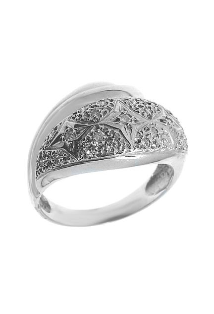anillo mujer oro blanco 18 ktes con diamantes precio online 192_Z0492_05