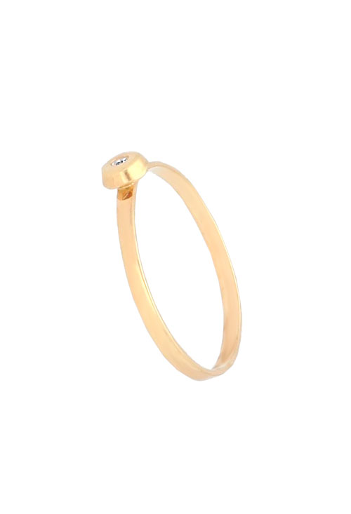 anillo oro amarillo 18 kilates para niña vista frontal 057_32257-0000