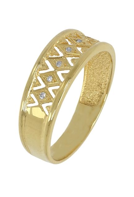 anillo oro amarillo 18 ktes y diamantes foto lateral 100_8778_01