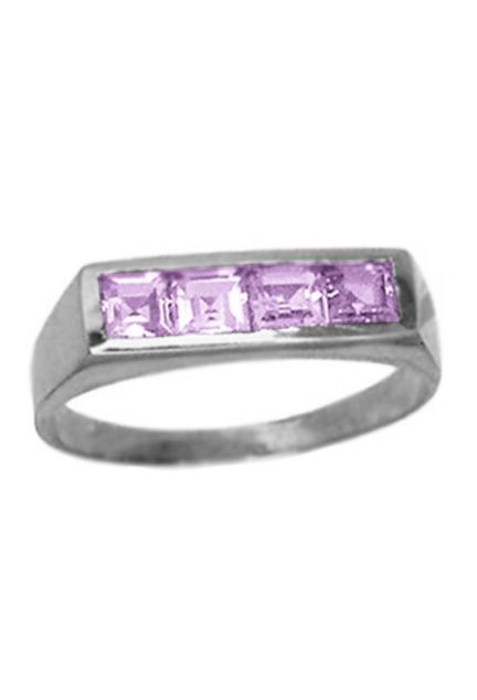 anillo oro blanco 18k con amatistas precio de ocasion para venta en joyeria online 057_01947-3108