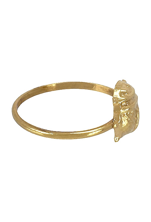 Anillo oro, escarabajo de la suerte, sortija para niñas 052_290-SE-S joyas para niñas, comuniones y celebraciones