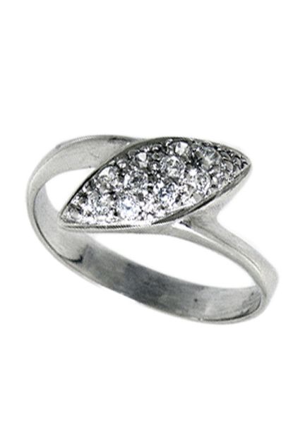 Anillo oro, sortija con piedras, mujer, oro blanco. 083_SE187