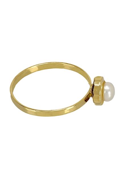 Anillo oro y perla, sortija para niña niña 057_32271-0000-57055