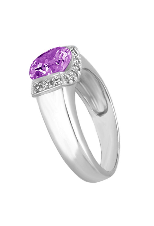 Anillo de plata con amatista central y orla circonitas 103_YR1217-A anillo plata cuarzo amatista y circonitas 103_YR1217-A_01