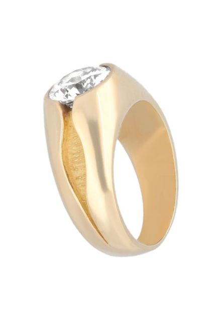 anillo solitario para hombre muy solido y fuerte con circonita en boquilla foto lateral 081_01896_01