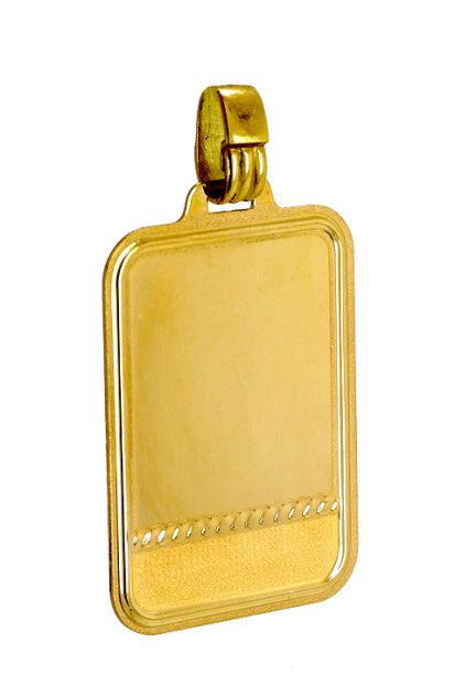 Chapa de oro amarillo para grabar - foto 04 - rfcia 045_216582L1-15