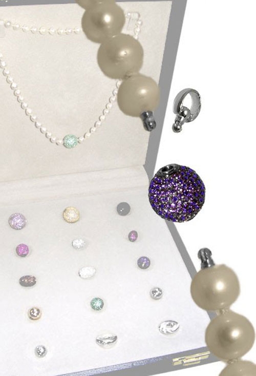 Cierre de collar plata transformable e intercambiable. 248_C4S145P-09SR