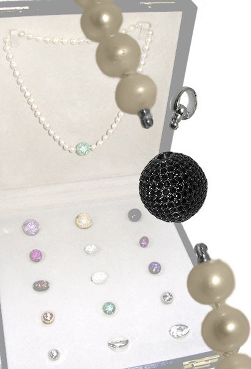 Cierre de collar plata y circonitas negras. 248_C4S147P-01SR Cierre de collar plata y circonitas negras. 248_C4S147P-01SR