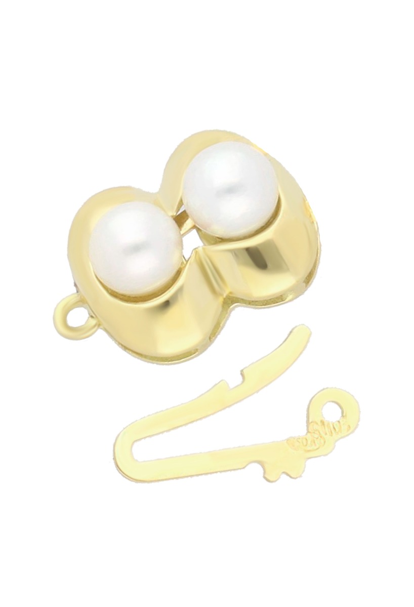 cierre para collar oro amarillo 18 kilates con perlas cultivadas precio barato joyas online vista cierre
