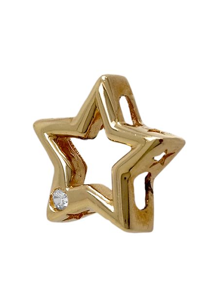 Colgante con circonita en oro amarillo de ley 18 kilates Estrella - foto 04 - rfcia 037_88581