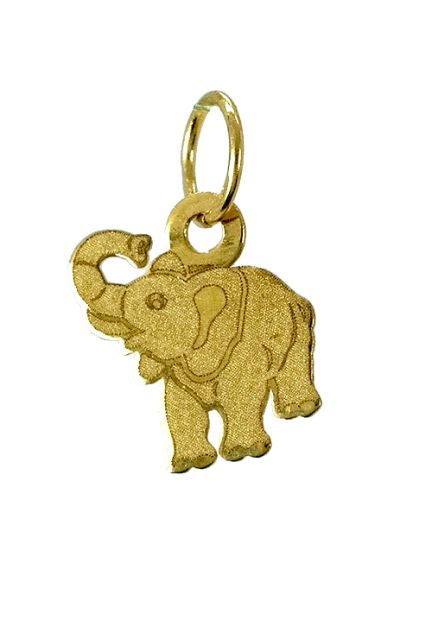 Colgante de oro amarillo 18 ktes Elefante - foto 3 - rfcia.002_81294CG