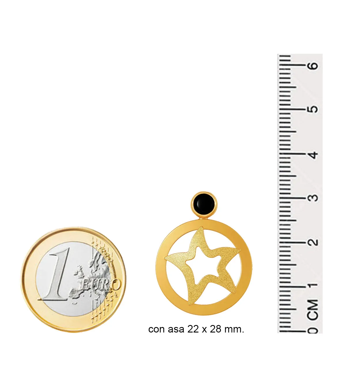 Colgante de oro amarillo 18K estrella y onix 067_P000100051-O colgante-de-oro-y-onix-067_P000100051-O medidas