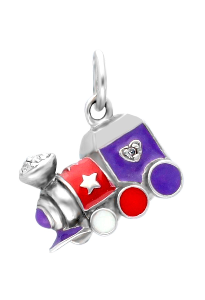 Colgante plata maquina de tren 132_70320 Colgante plata ley dije sin piedras rfcia.132_70320