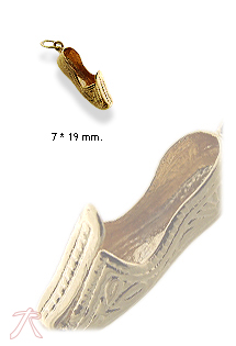 Colgante oro 1ª ley 750 mmas. (18 k.) dije sin piedras oro amarillo rfcia.036_F61460