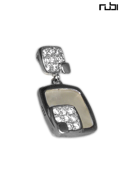 Colgante plata ley dije con piedras rfcia.103_NSP261B