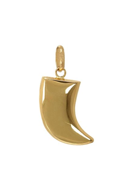 colgante oro amarillo 18 ktes cuerno o colmillo vista frontal 019_5755
