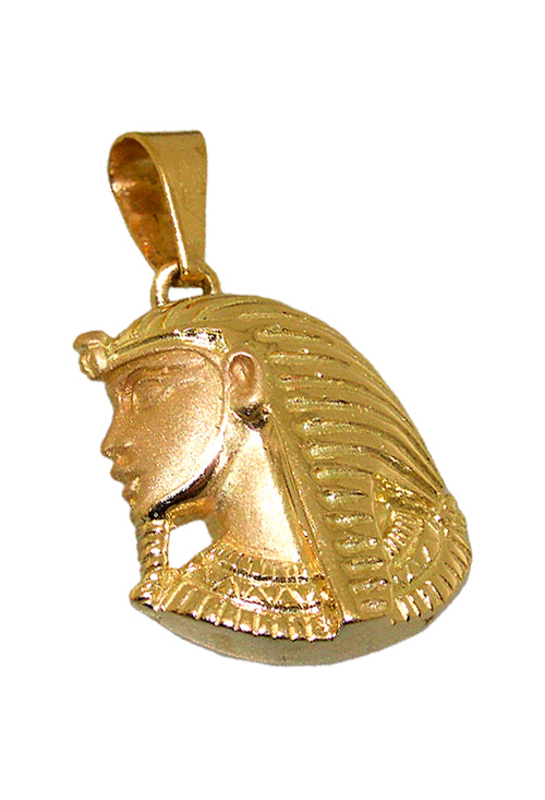 Colgante de oro amarillo 18k esfinge egipcia emperador Ramses 001_011273 Colgante de oro esfinfe egipcia emperador Ramses