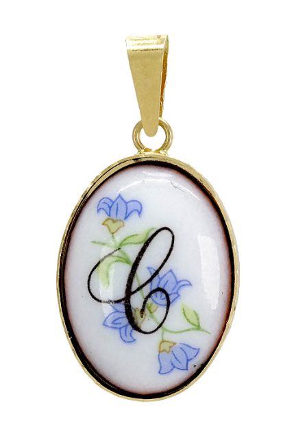 Colgante de oro con inicial - foto 04 - rfcia 002_8463C