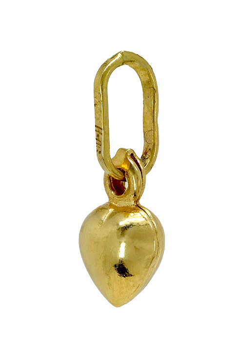 Colgante oro 18K corazón para enamorados. 083_AURYGEM050 a precios baratos