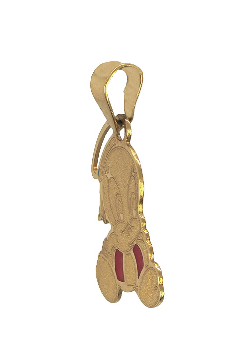 Colgante oro 18k Piolin bebé marinero 197_0620 colgante oro piolin esmaltado precio muy barato joyeria online 197_0620_01