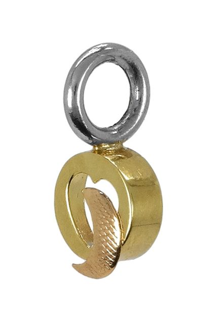 colgante oro tricolor 18 ktes corazon y luna 141_1191 foto lateral