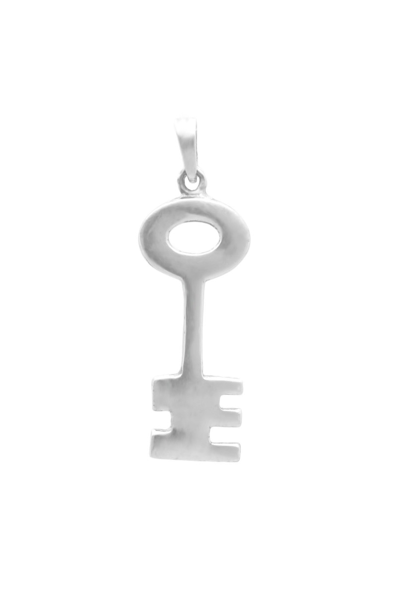 Colgante plata ley llave del amor 037_E13-034 colgante plata forma de llave tu tienes la llave de micorazon precio muy barato 037_E13-034
