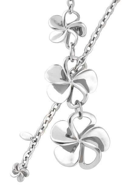 collar tipo corbata motivo flores realizado en acero precio de oportunidad muy barato foto principal 055_129022222