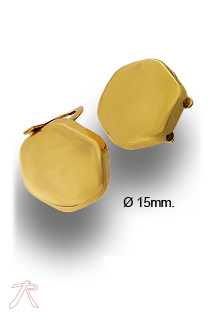 Complemento de caballero oro 1ª ley 750 mmas. (18 k.) cubreboton oro amarillo rfcia.025_E-00170