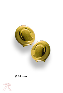 Complemento de caballero oro 1ª ley 750 mmas. (18 k.) cubreboton oro amarillo rfcia.146_5802-CB