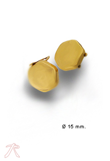 Complemento de caballero oro 1ª ley 750 mmas. (18 k.) cubreboton oro amarillo rfcia.146_5813-CB