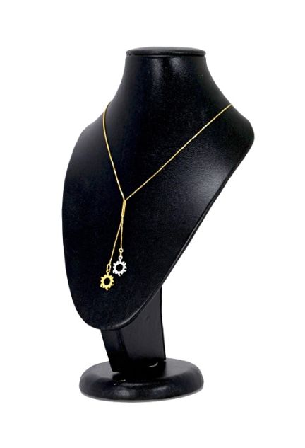 compra online segura gargantilla oro bicolor soles en cadena veneciana 120_204 joyas para mujer a precios baratos