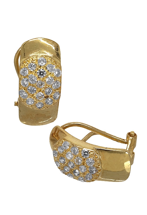 joyas de mujer Conjunto oro, pendientes y sortija con circonitas para mujer. 002_51212 a precios baratos
