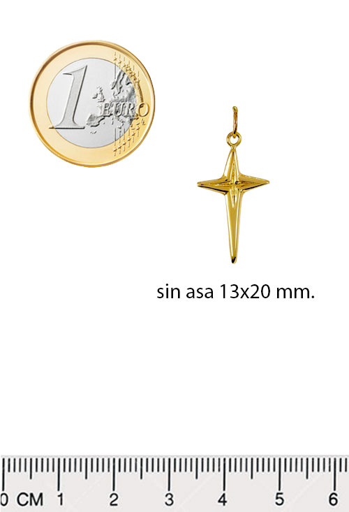Cruz de oro 18 kilates 003_M5098 cruz oro amarillo 18 ktes toma medidas