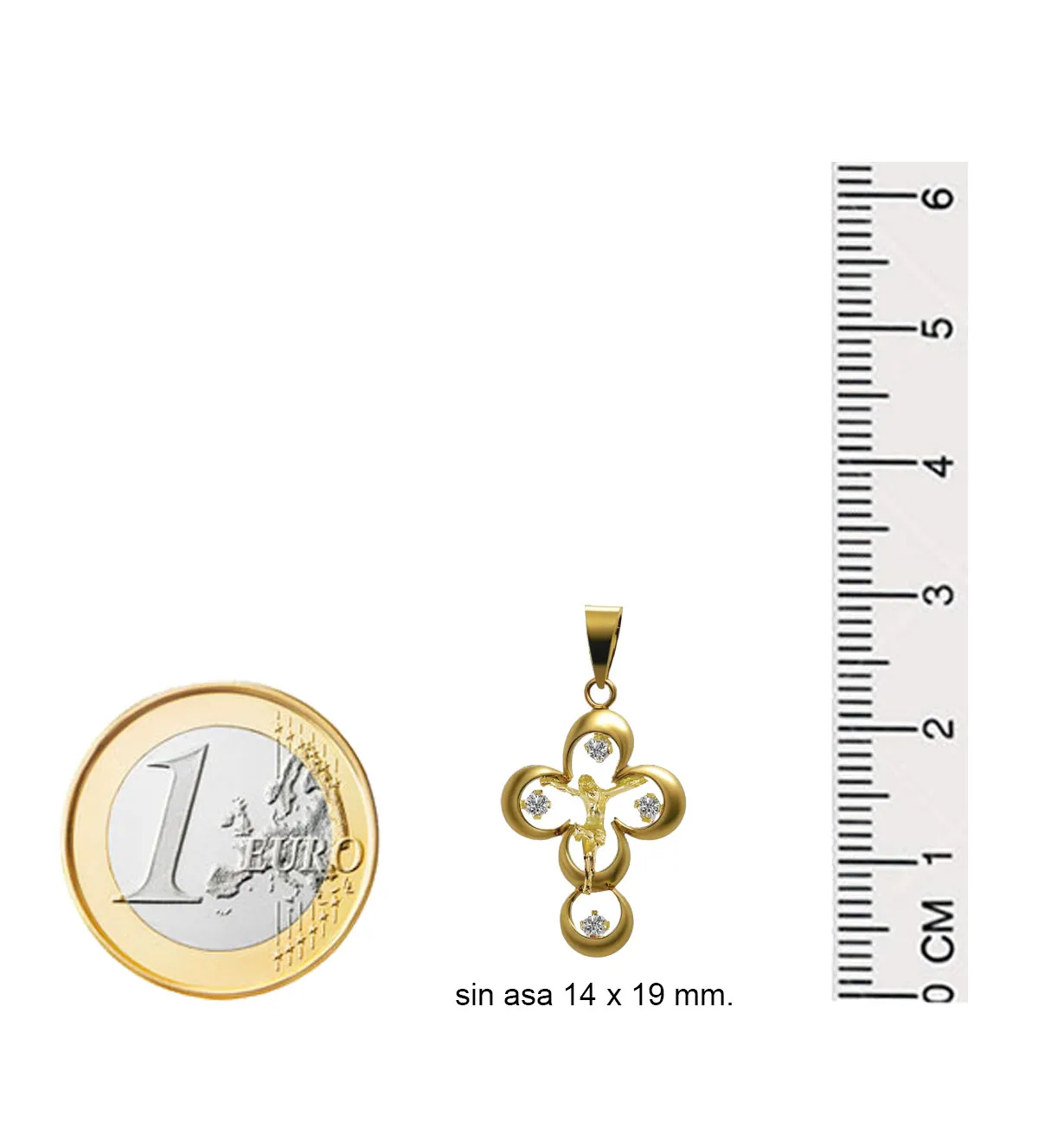 Cruz de oro y circonitas con Cristo 146_C126 cruz-de-oro-con-circonitas-146_C126 medidas